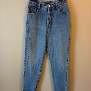 Vintage Bongo High-waisted/rise Jeans. Tapered leg. Size 11-L
